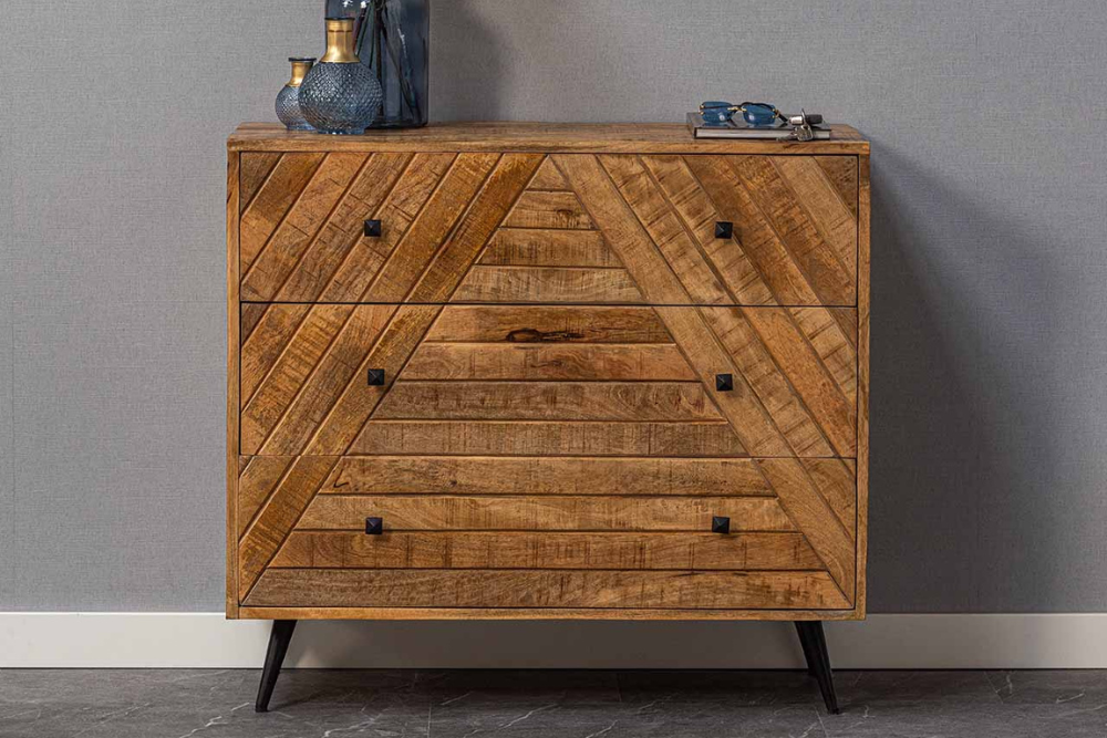 Mangohouten dressoir 