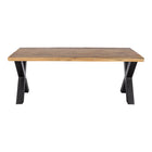 Mangohouten Eettafel Rechthoek Cedric 300x100 cm (6cm)