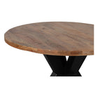 Mangohouten Eettafel Rond Tara 160 cm (5cm)