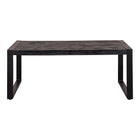 Mangohouten Salontafel Winnie 110 cm Zwart